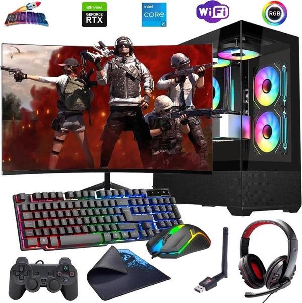 i5 14400F 16GB DDR4 1TB m2 8GB RTX4060 24" 100Hz Monitörlü Oyun Bilgisayarı (Gaming SET) - Image 1