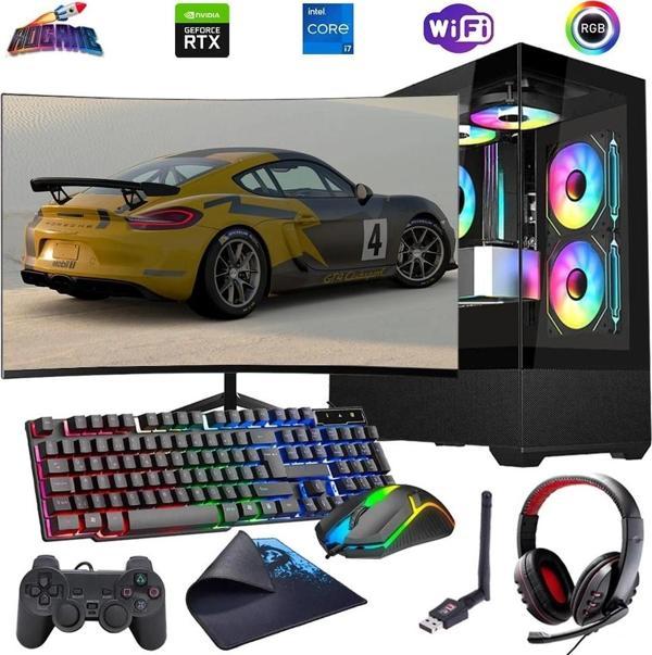 İ7 12700F 16GB DDR4 1TB m2 12GB RTX3060 24" Monitörlü Oyun Bilgisayarı (Gaming SET) - Image 1