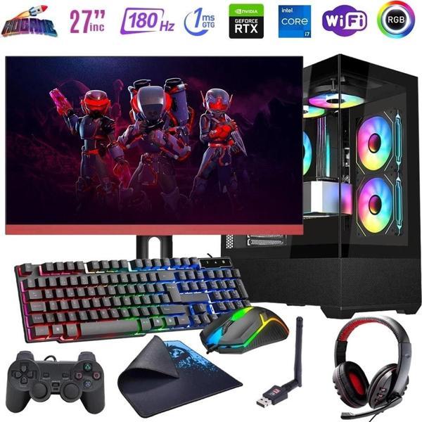 İ7 12700F 16GB DDR4 1TB m2 12GB RTX3060 27" 165Hz Monitörlü Oyun Bilgisayarı (Gaming SET) - Image 1