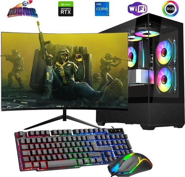 i7 13700F 16GB DDR4 1TB m2 12GB RTX3060 24" Monitörlü Oyun Bilgisayarı - Image 1