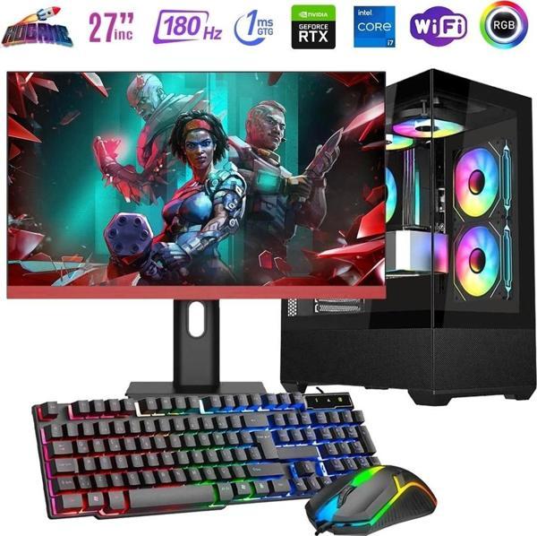 i7 13700F 16GB DDR4 1TB m2 12GB RTX3060 27" 165Hz Monitörlü Oyun Bilgisayarı - Image 1