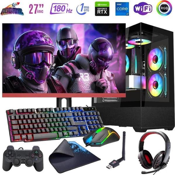i7 13700F 16GB DDR4 1TB m2 12GB RTX3060 27" 165Hz Monitörlü Oyun Bilgisayarı (Gaming SET) - Image 1