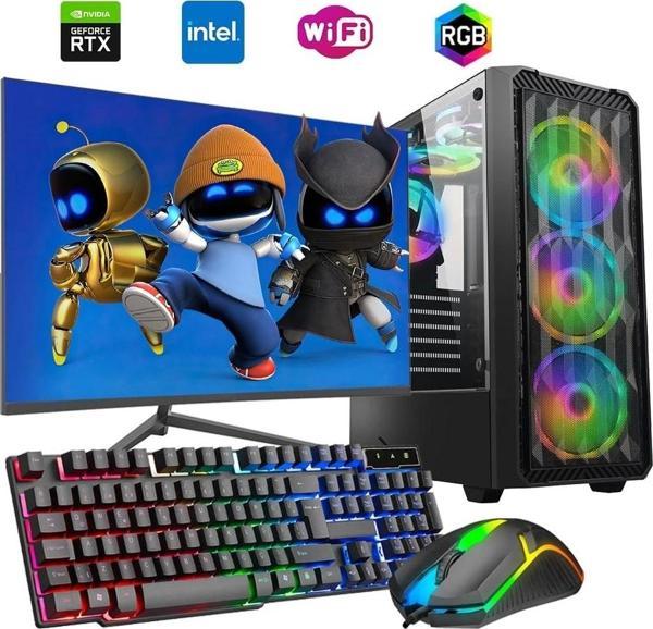 i7 13700F 16GB DDR4 1TB m2 6GB RTX3050 24" Monitörlü Oyun Bilgisayarı - Image 1