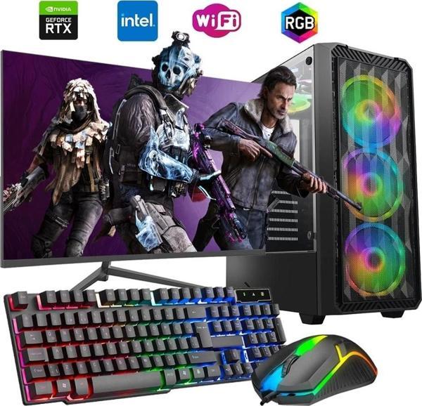 i7 13700F 16GB DDR4 1TB m2 8GB RTX3050 24" Monitörlü Oyun Bilgisayarı - Image 1