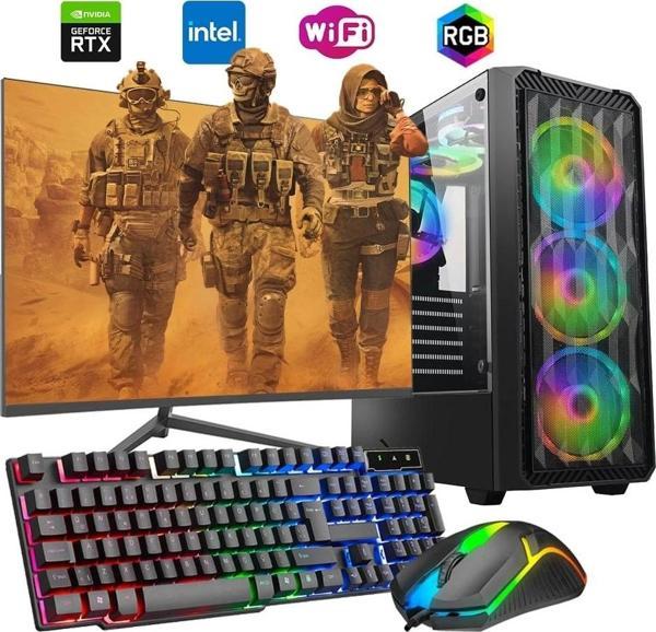 i7 13700F 16GB DDR4 1TB m2 8GB RTX3050 27" 165Hz Monitörlü Oyun Bilgisayarı - Image 1