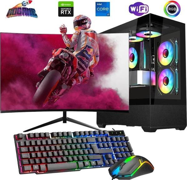i7 14700F 16GB DDR4 1TB m2 12GB RTX3060 24" Monitörlü Oyun Bilgisayarı - Image 1