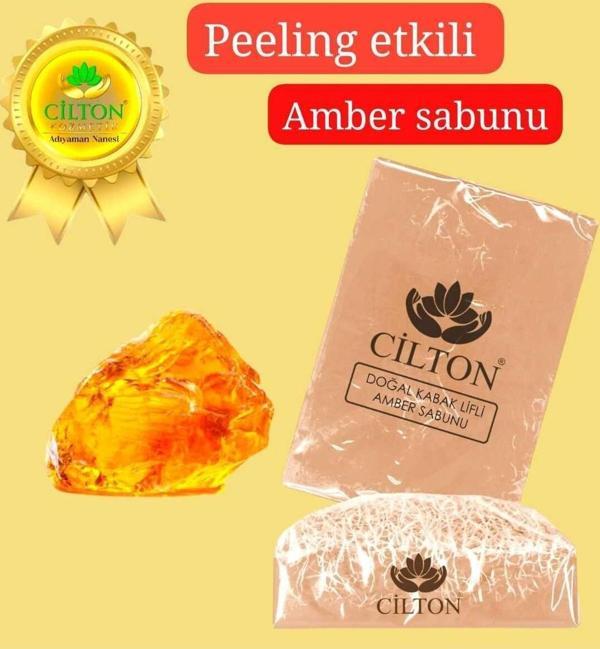 Cilton Amber Sabunu Doğal Süngerli Sabun 150 Ml - Image 1