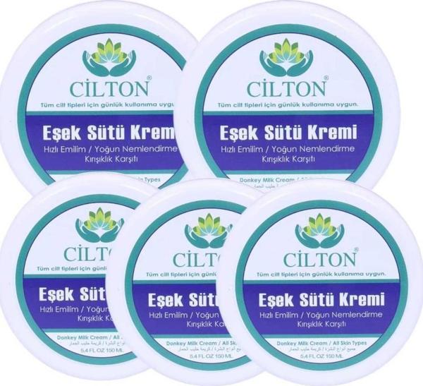 Cilton Eşek Sütü Kremi 150 Ml 5 Adet - Image 1