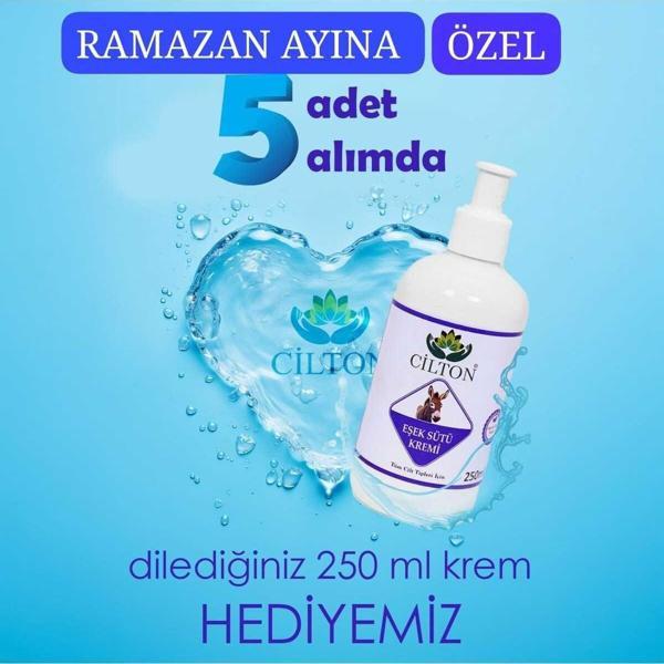 Cilton Eşek Sütü Kremi 250 Ml (5 Adet Alımda 1 Adet Bedava) - Image 1
