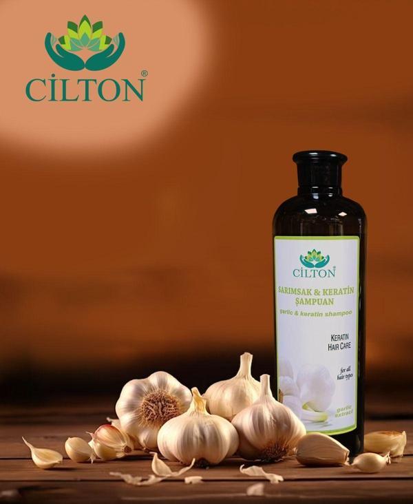 Cilton Sarımsak & Keratin Şampuan Garlıc & Keratin Shampoo 750 Ml - Image 1