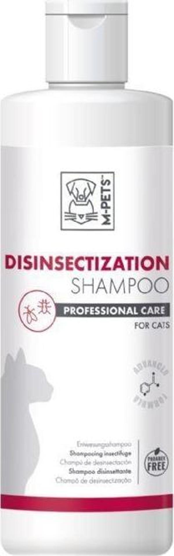 M-Pets Cat Disinsectization Böcek Öldürücü Şampuan 250ml Professional Care - Image 1