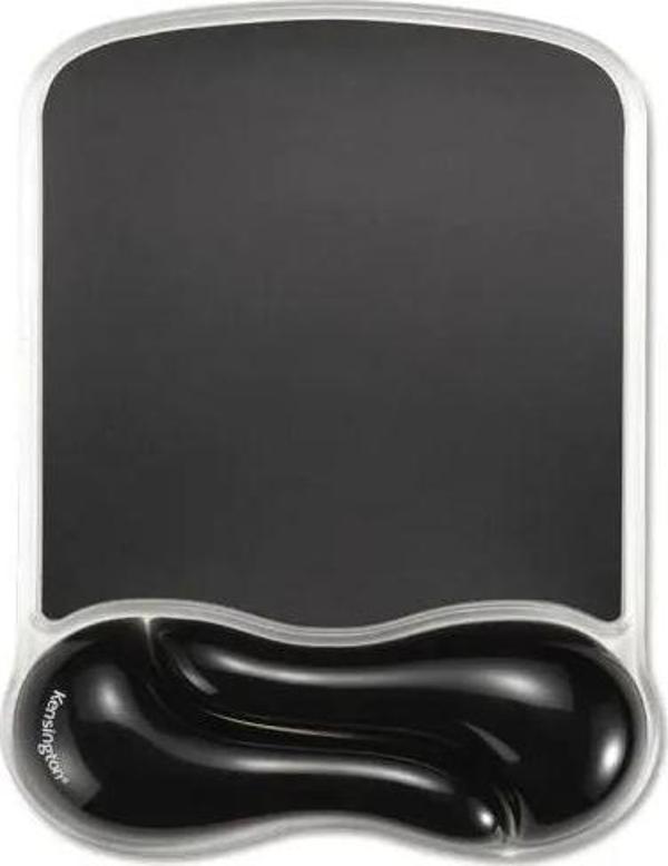 Kensington Duo Jel Fare ve Klavye Bilek Dinlendirme Paketi Seti Mouse Pad Black - Image 1
