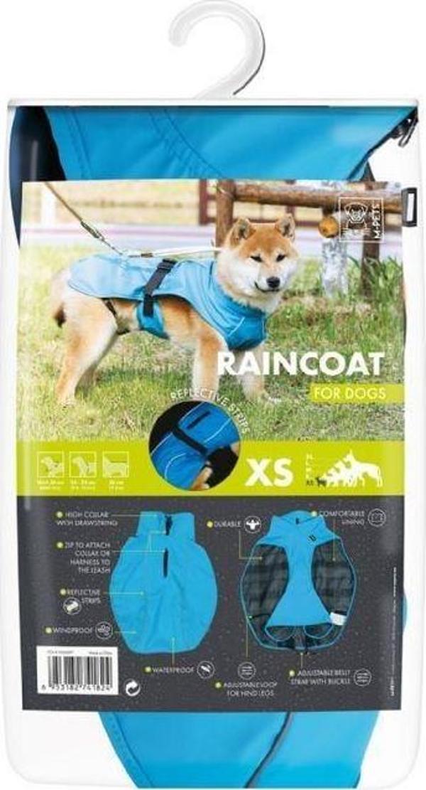 M-Pets Dog Rain Coat Yağmurluk (XS) - Image 1
