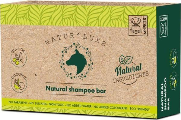 M-Pets Naturluxe Dog Shampoo Bar 100gr - Image 1