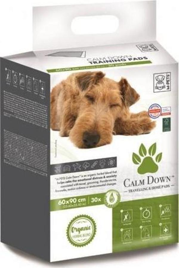 M-Pets Sakinleştiricili Köpek Çiş Eğitim Pedi 90x60cm 30lu - Image 1