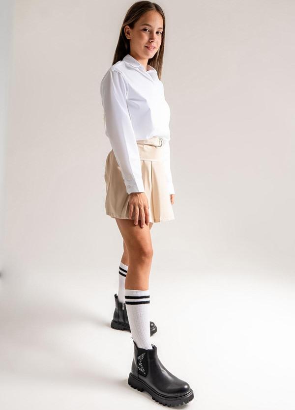 mnpc Kız Çocuk Siyah Hakiki Deri Anatomik Günlük Bot - Image 1