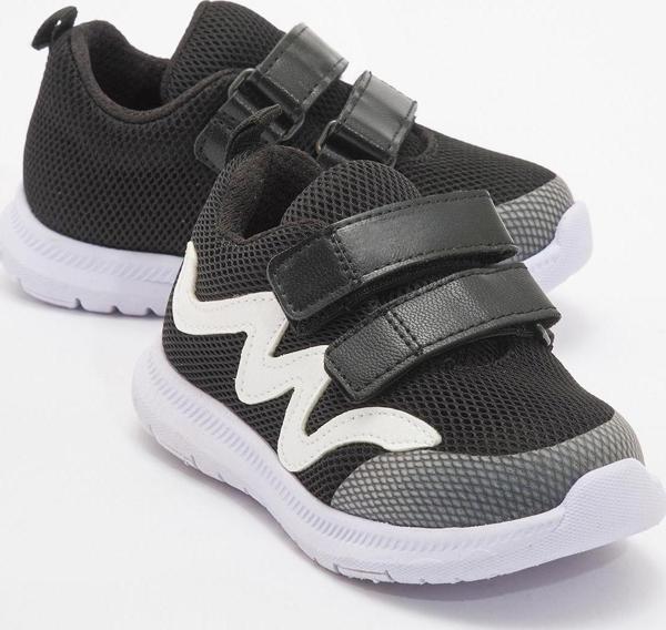 mnpc Unisex Çocuk Siyah Günlük Spor Ayakkabı - Image 1