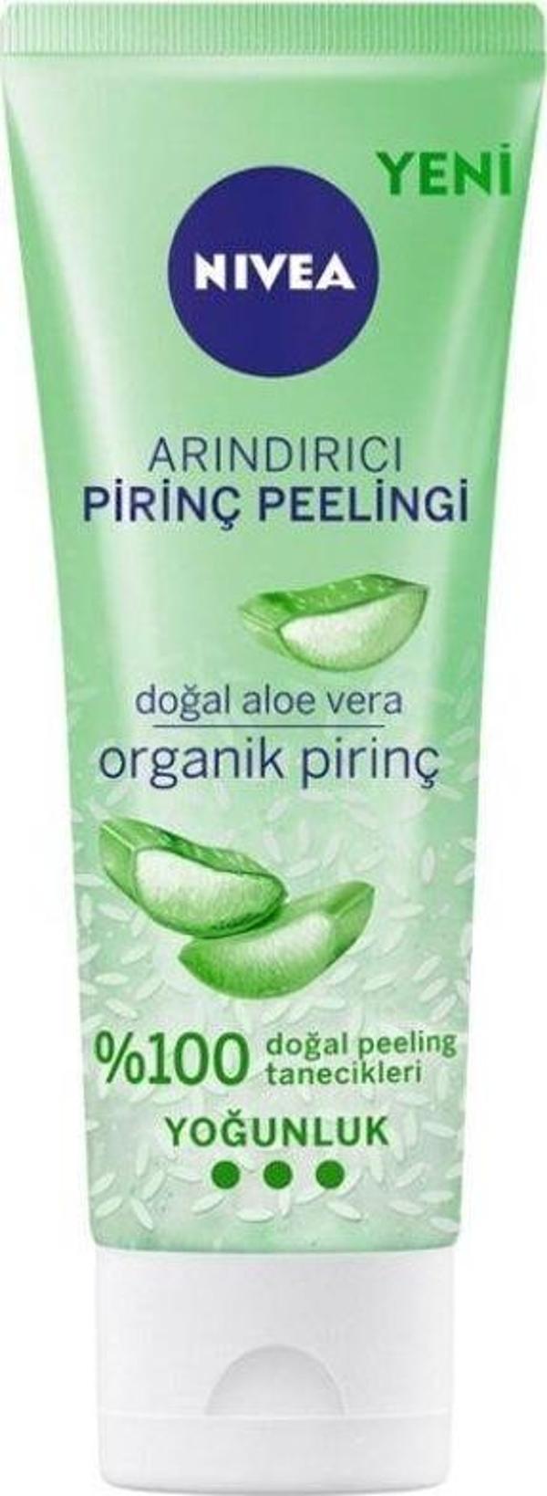 NIVEA NFC 75 ML ORGANİK PİRİNÇ PEELİNGİ ALOE VERA - Image 1