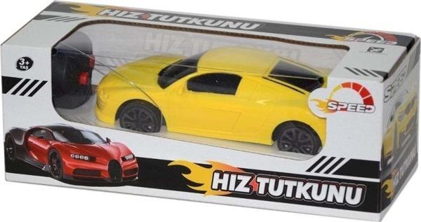 Can-Em Oyuncak Yarım Fonksiyon Uzaktan Kumandalı Araba Sarı - Image 1