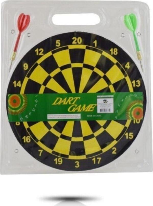 Şimşek Toys Oyuncak Dart 2 Adet Iğnesi Ve 10 Inç Dart Çocuk Spor Aktivite Oyuncakları - Image 1
