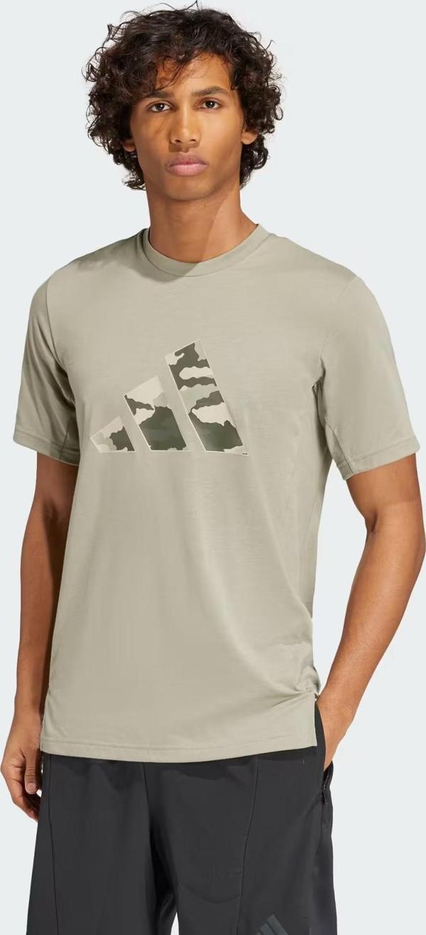 Adidas IW8487 Camo Big Logo T Erkek Tişört - Image 1