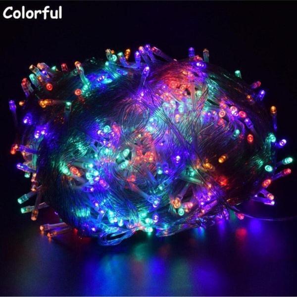 Toprockstore 100 Ledli Fişli Led, Dekor Lambası Animasyonlu 10M Rgb Yılbaşı Ağacı Işığı 10M - Image 1