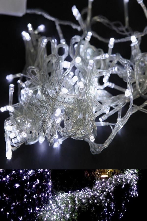 Toprockstore 100 Ledli Led Işık Beyaz Renk Dekor Lambası - Image 1