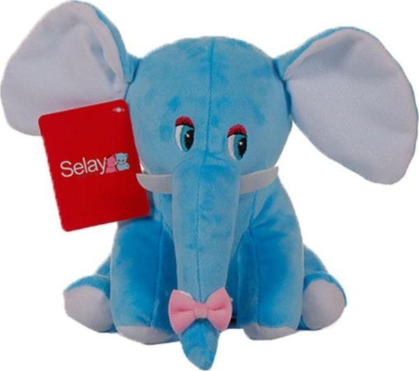Selay Oyuncak Fil 25 Cm Mavi - Image 1
