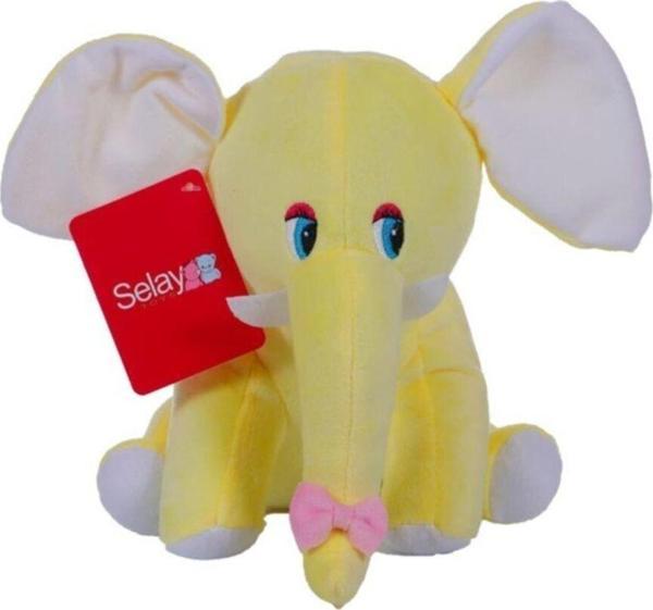 Selay Oyuncak Fil 25 Cm Sarı - Image 1