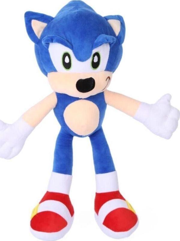 Toprockstore 45 Cm Sonic Peluş - Kirpi Peluş - Sonic The Hedgehog - Image 1