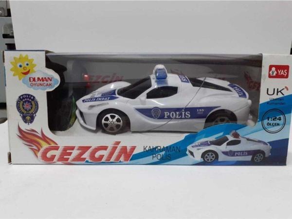 Duman Oyuncak Uzaktan Kumandalı Polis Arabası - Image 1