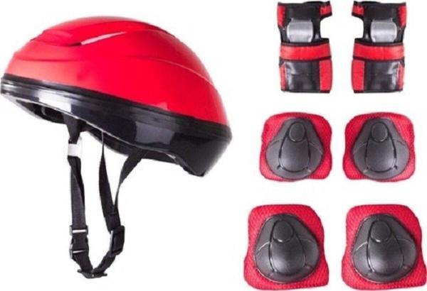 Toprockstore Çocuk Kask Dizlik Dirseklik Koruyucu Set 7 Parça - Image 1