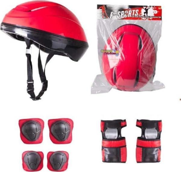 Toprockstore Çocuk Kask Dizlik Dirseklik Koruyucu Set 7 Parça - Image 1