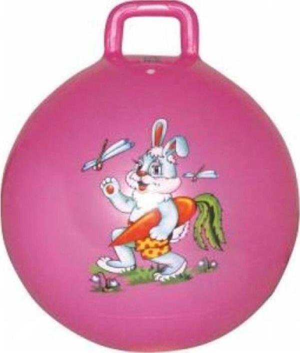 Efe Toys Kız Çocuk Pembe Zıp Zıp Plates Topu 90 Kg Taşıma - Image 1