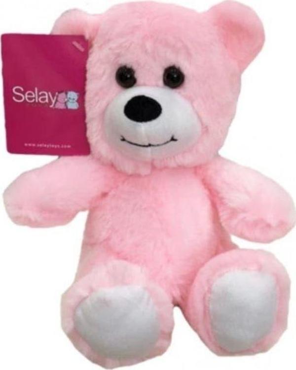 Selay Oyuncak Sevgiliye Hediye Ayıcık 24 Cm Pembe - Image 1