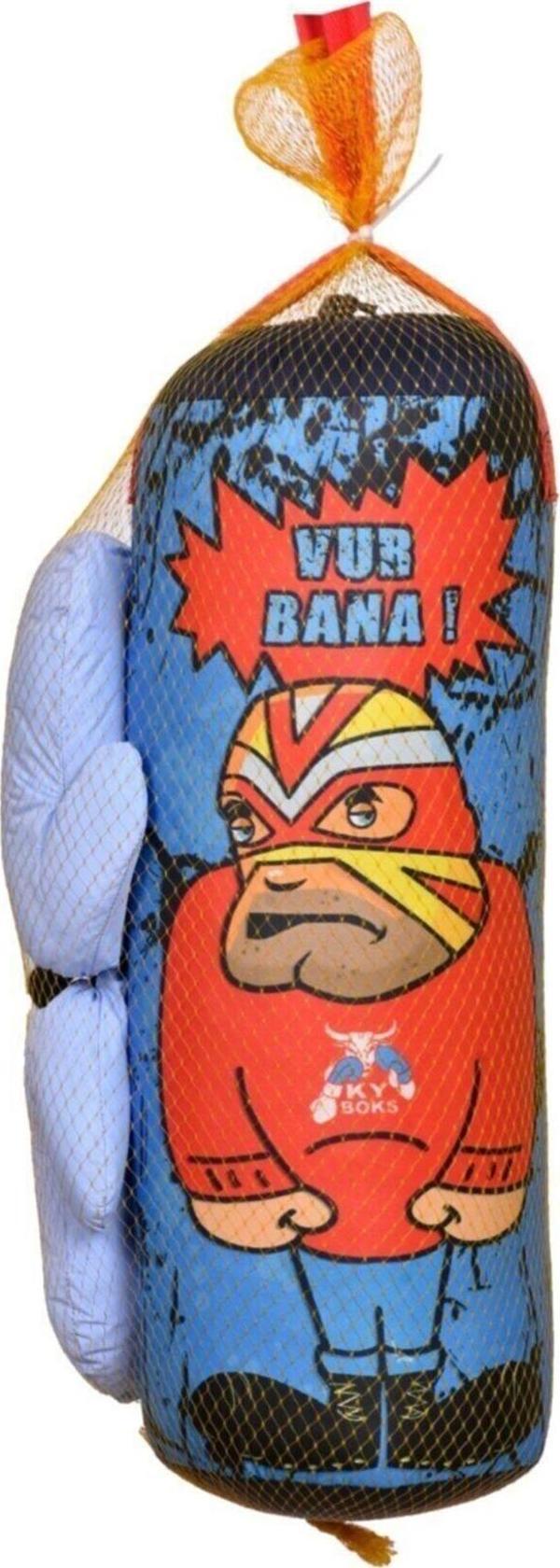 Toprockstore Çocuk Kum Boks Torbası + Eldiven - Image 1