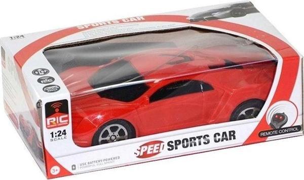 Emr Oyuncak Yarım Fonksiyon Uzaktan Kumandalı Araba Kırmızı - Image 1