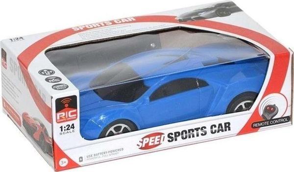 Emr Oyuncak Yarım Fonksiyon Uzaktan Kumandalı Araba Mavi - Image 1