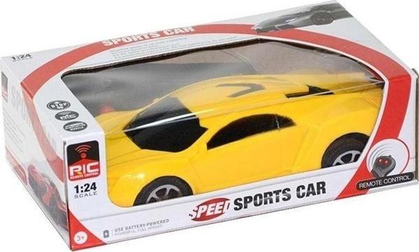 Emr Oyuncak Yarım Fonksiyon Uzaktan Kumandalı Araba Sarı - Image 1