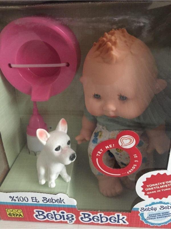 Erpa Altını Islatan Ve Konuşan Bebiş Et Bebek - Image 1