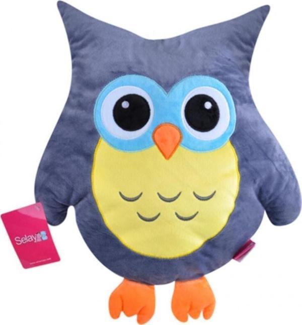 Toprockstore Baykuş Figürlü 35 Cm Yastık - Image 1