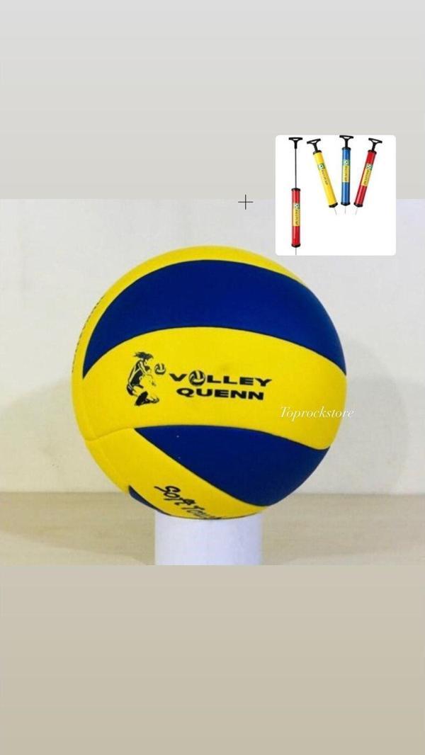 Toprockstore Dikişli Voleybol Topu A Kalite + Pompa - Image 1