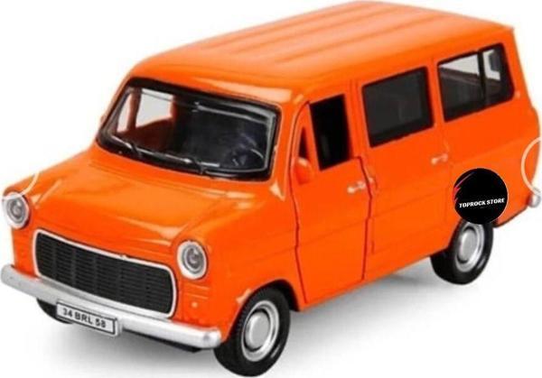 Toprockstore Çiçek Abbas Metal Çekbırak Minübüs Oyuncak - Image 1