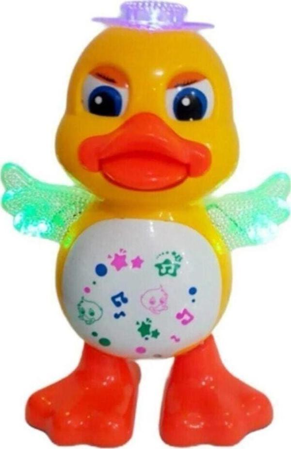 Toprockstore Işıklı Pilli Sesli Dans Eden Ördek - Image 1