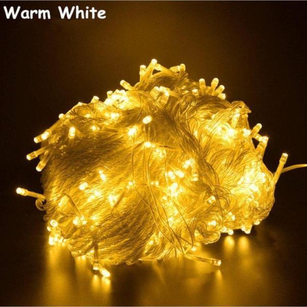 Toprockstore Parti 100 Ledli Fişli Led, Dekor Lambası Animasyonlu 10M Günışığı Yılbaşı Ağacı Işığı 10M - Image 1
