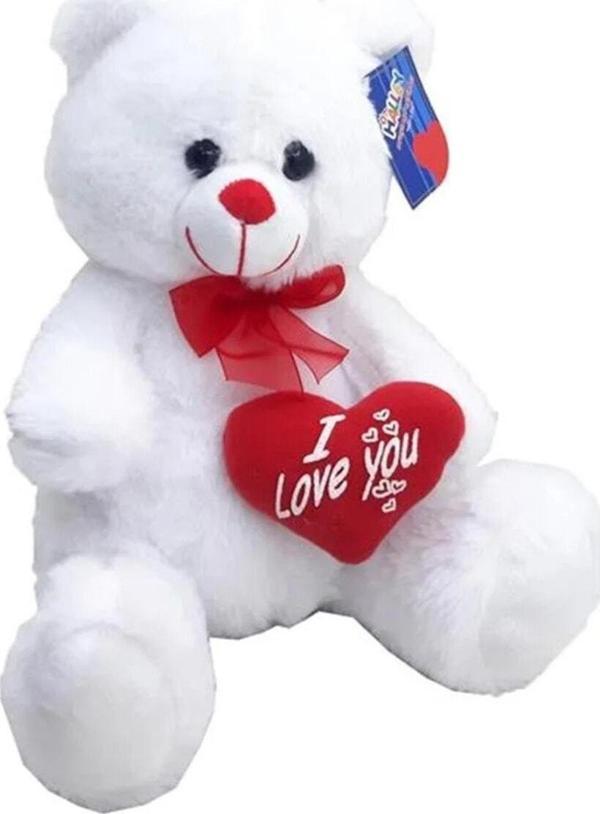 Toprockstore Kalpli Beyaz Atı 30 Cm - Image 1