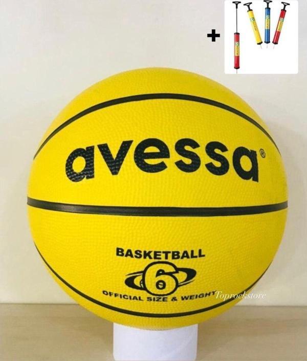 Toprockstore Kauçuk Basketbol Topu 6 Numara + Pompa Hediyeli - Image 1