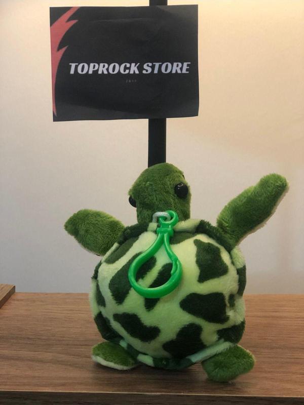 Toprockstore Sevimli Caretta Peluş Oyuncak Hediyelik Oyuncak Anahtarlık Uyku Arkadaşı 12 Cm - Image 1