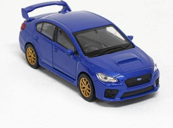 Toprockstore Lisanslı Subaru Wrz Stı Çek Bırak Model Metal Araba (1:34) - Image 1
