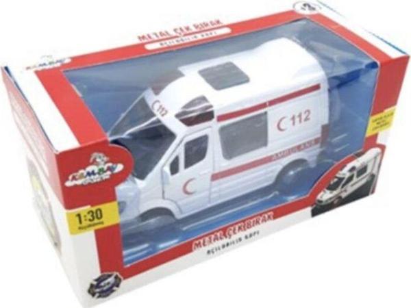 Toprockstore Metal Ambulans Çekbırak Açılır Kapı - Image 1